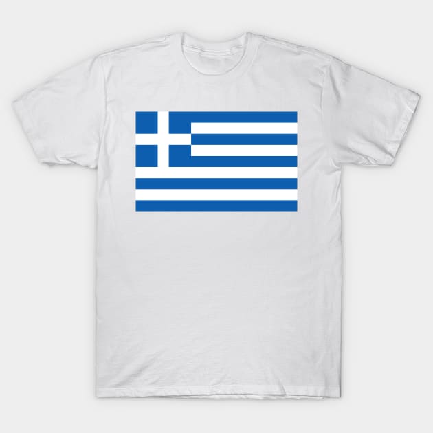 Greek Flag T-Shirt by designseventy